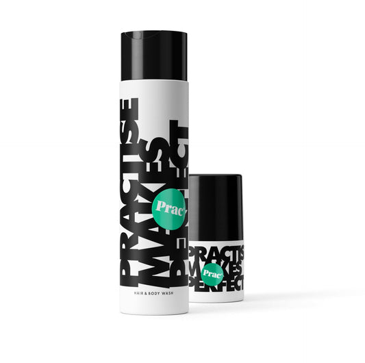 "Double the freshness" Hair & Body Wash & Roll On - pracstore.com