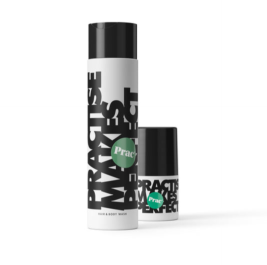 "Double the freshness"- Hair & Body Wash & Roll On